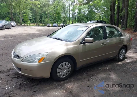 2003 Honda Accord 2.4 Lx from USA, damaged, VIN 1HGCM56323A020413